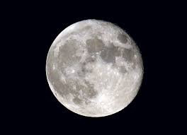 Bonita foto de la luna